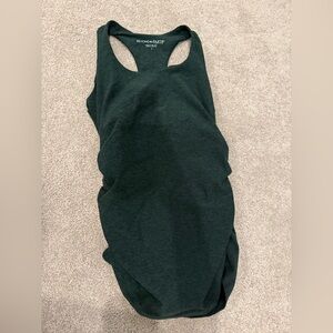 Beyond the Bump Forest Green Tank Top